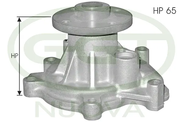 Water Pump, engine cooling (PA12466)
