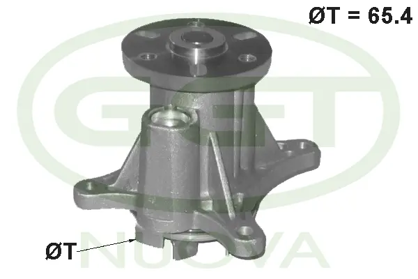 Water Pump, engine cooling (PA12541)