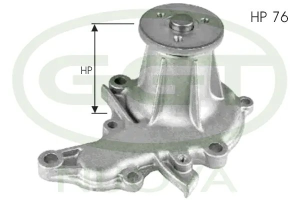 Water Pump, engine cooling (PA12378)