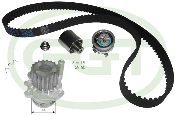 Water Pump & Timing Belt Kit (KPA20054)