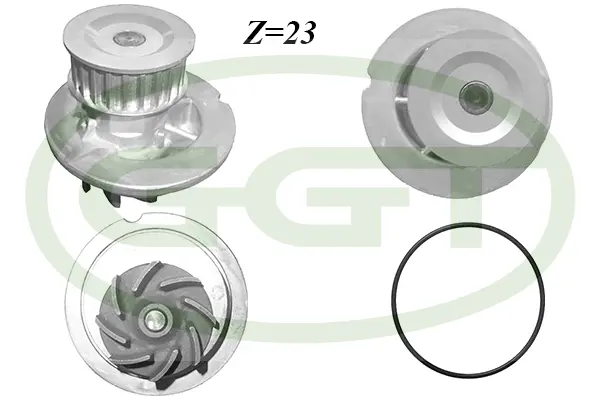 Water Pump, engine cooling (PA12657)