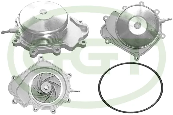 Water Pump, engine cooling (PA12731)