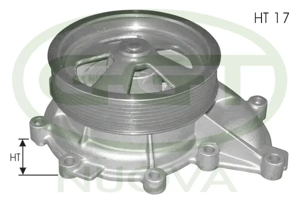 Water Pump, engine cooling (PA12055)