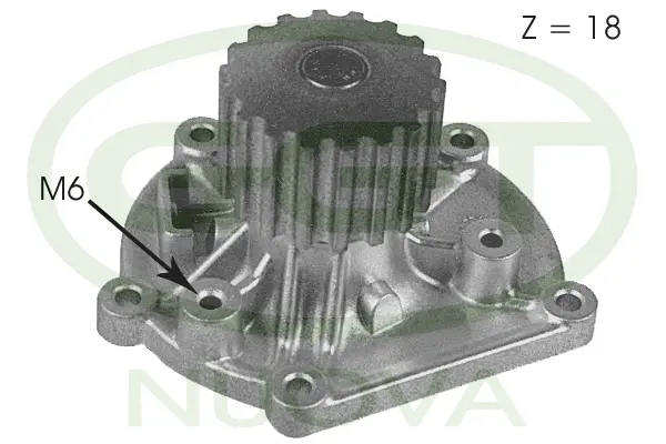 Water Pump, engine cooling (PA10892)