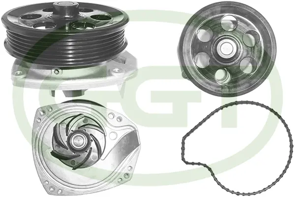 Water Pump, engine cooling (PA12790)