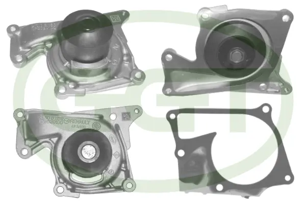 Water Pump, engine cooling (PA12572)