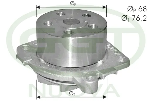 Water Pump, engine cooling (PA11022)