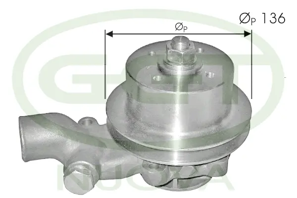 Water Pump, engine cooling (PA12202)