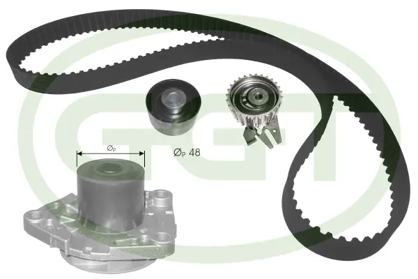 Water Pump & Timing Belt Kit (KPA20109)