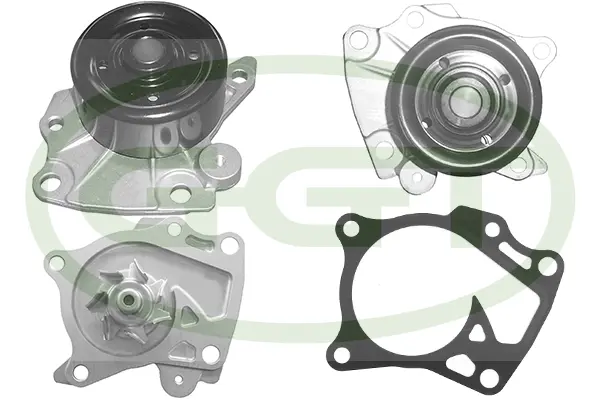 Water Pump, engine cooling (PA12741)