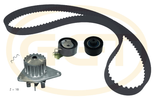 Water Pump & Timing Belt Kit (KPA20186)