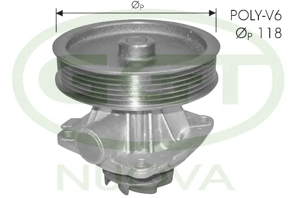 Water Pump, engine cooling (PA10926)