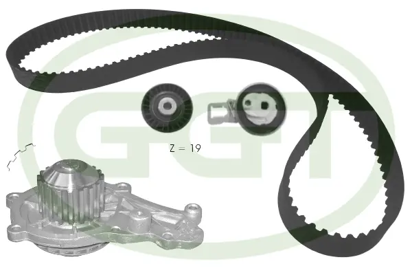 Water Pump & Timing Belt Kit (KPA20169)