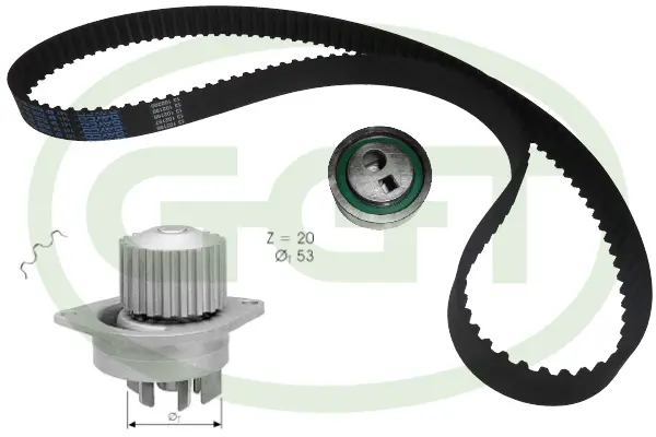 Water Pump & Timing Belt Kit (KPA20028)