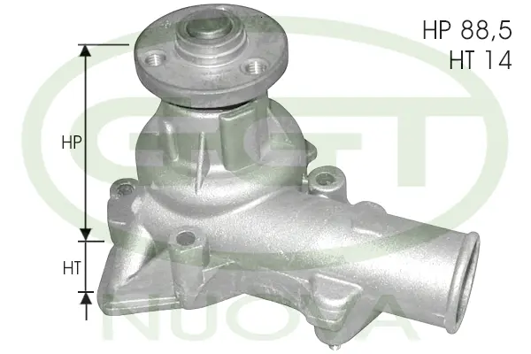 Water Pump, engine cooling (PA10010)