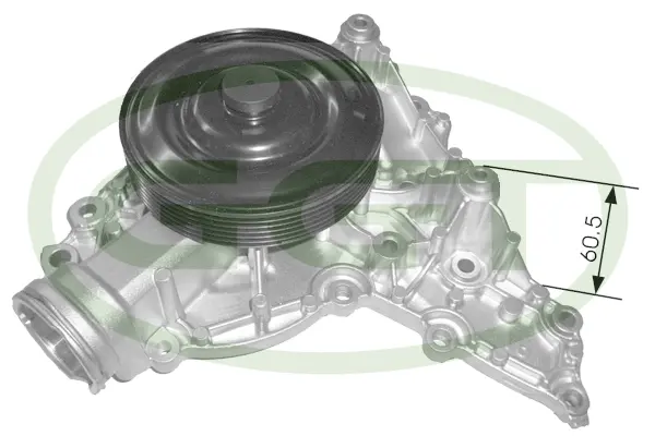 Water Pump, engine cooling (PA12607)