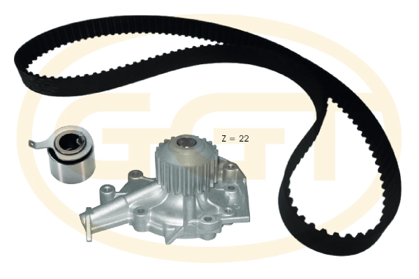 Water Pump & Timing Belt Kit (KPA20187)