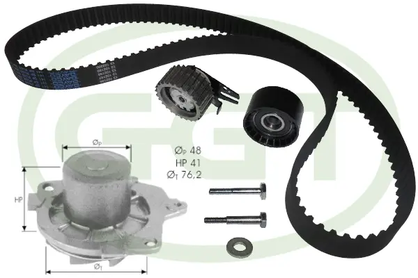 Water Pump & Timing Belt Kit (KPA20045)