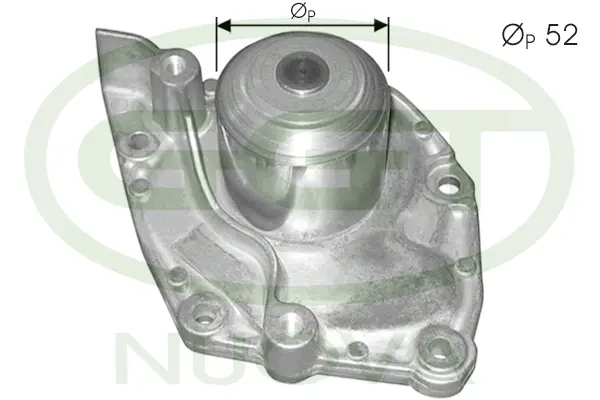 Water Pump, engine cooling (PA12463)