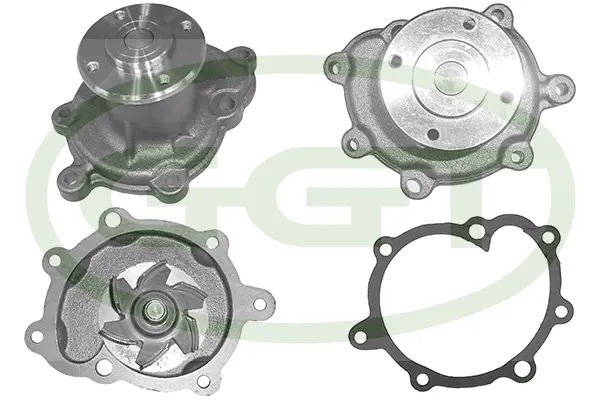 Water Pump, engine cooling (PA12717)