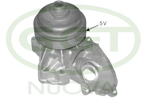 Water Pump, engine cooling (PA12477)