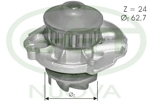 Water Pump, engine cooling (PA11277)