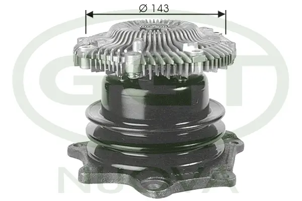 Water Pump, engine cooling (PA12157)