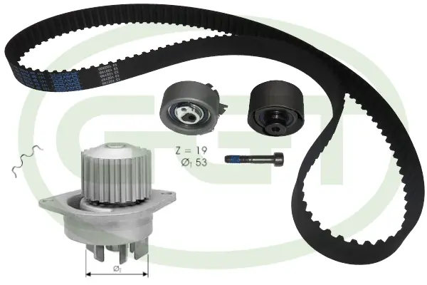 Water Pump & Timing Belt Kit (KPA20042)