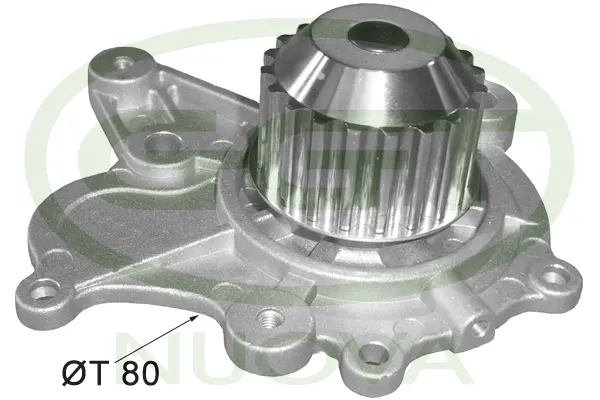 Water Pump, engine cooling (PA12586)