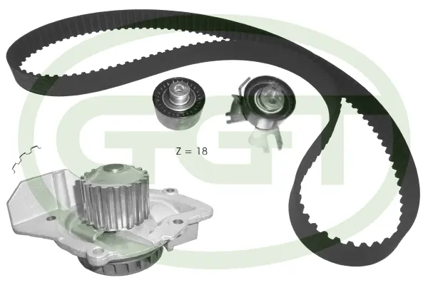 Water Pump & Timing Belt Kit (KPA20106)