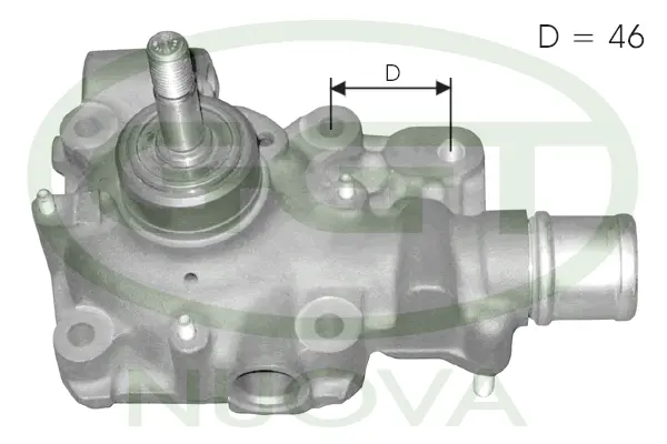 Water Pump, engine cooling (PA00007)