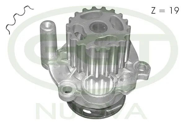Water Pump, engine cooling (PA00014)