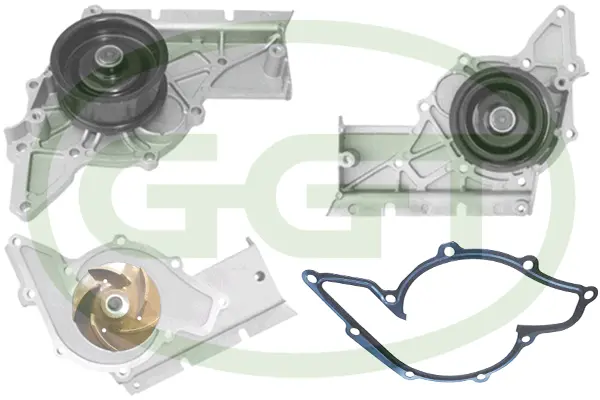 Water Pump, engine cooling (PA12439MI)