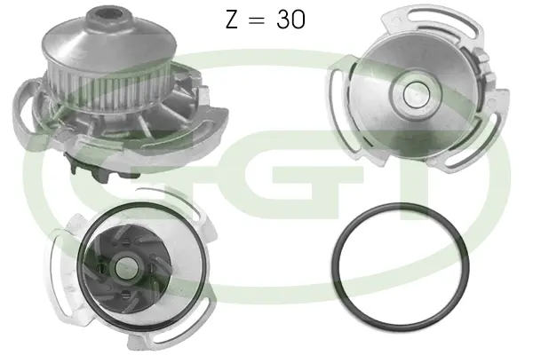 Water Pump, engine cooling (PA10592)