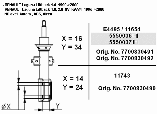 Shock Absorber (11654)