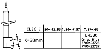 Shock Absorber (G7485)