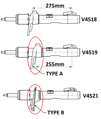 Shock Absorber (V4521)