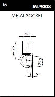 Gas Spring, boot/cargo area (ML5529)