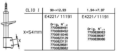 Shock Absorber (11191)
