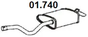 Rear Muffler (01.740)