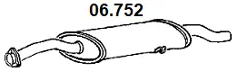 Rear Muffler (06.752)