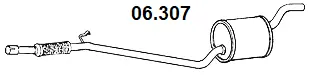 Centre Muffler (06.307)
