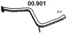 Exhaust Pipe (00.901)