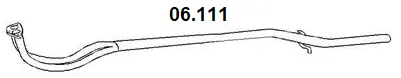 Exhaust Pipe (06.111)
