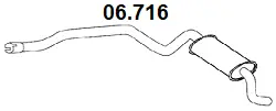 Rear Muffler (06.716)
