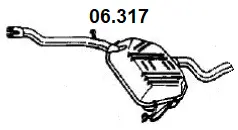 Centre Muffler (06.317)