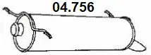 Rear Muffler (04.756)
