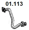 Exhaust Pipe (01.113)