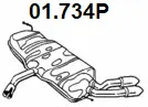 Rear Muffler (01.734P)