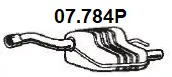 Rear Muffler (07.784P)